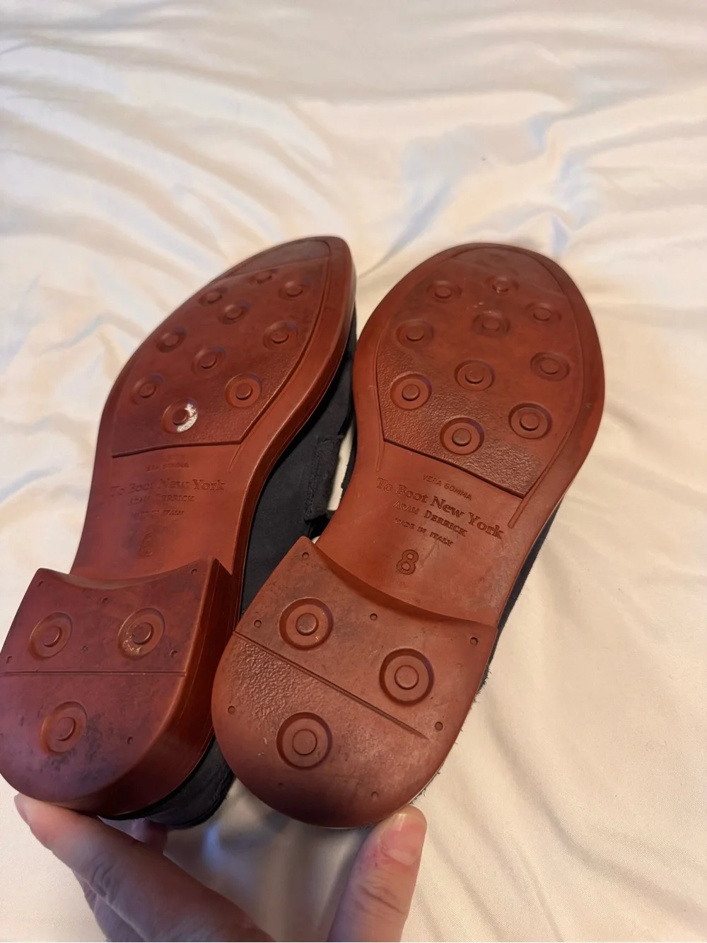 To Boot New York Brady Soft Blue Suede Penny Loafer